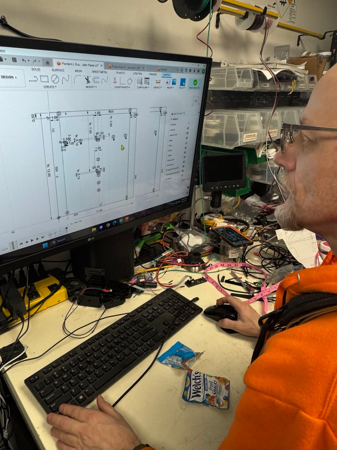 New and convenient probe holder design