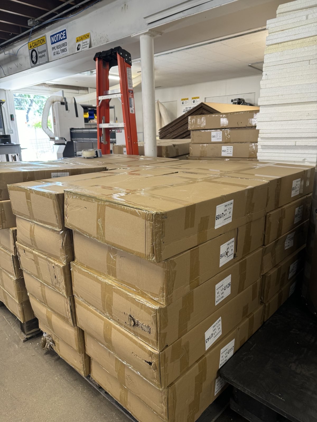 Product received for model L