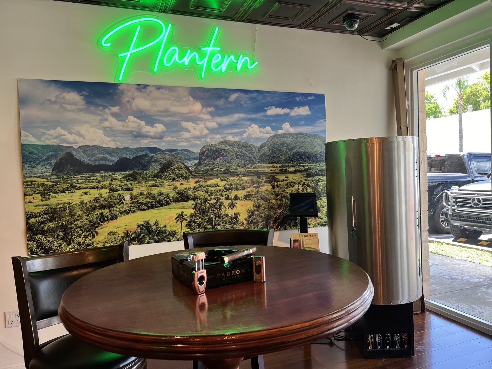 Neptune Cigars growing tobacco in all their retail stores!